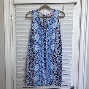 Lilly Pulitzer Kelby Stretch Shift Dress - A Mermaid’s Tail - Size 4